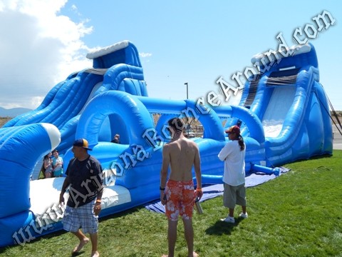 huge inflatable water slide rentals in phoenix Arizona